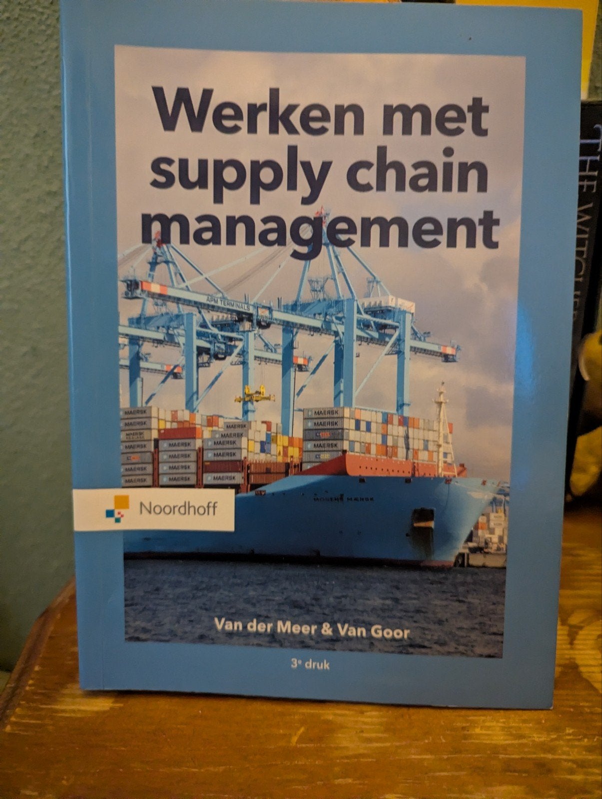 Werken met supply chain management - 3e druk, Boeken, Van der Meer & Van Goor, Zo goed als nieuw, Gamma, HBO