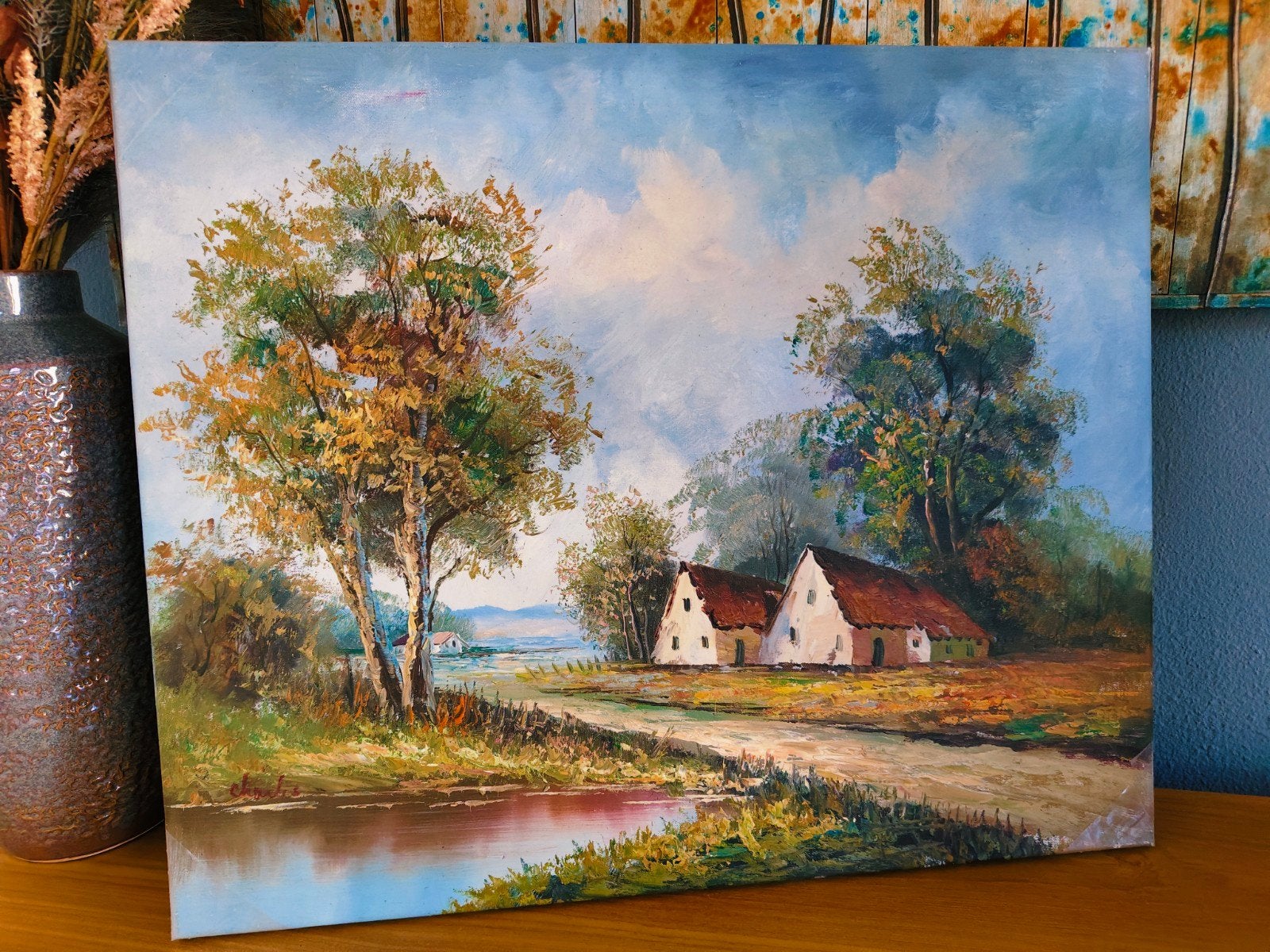 Leuke schilderij, Ophalen of Verzenden