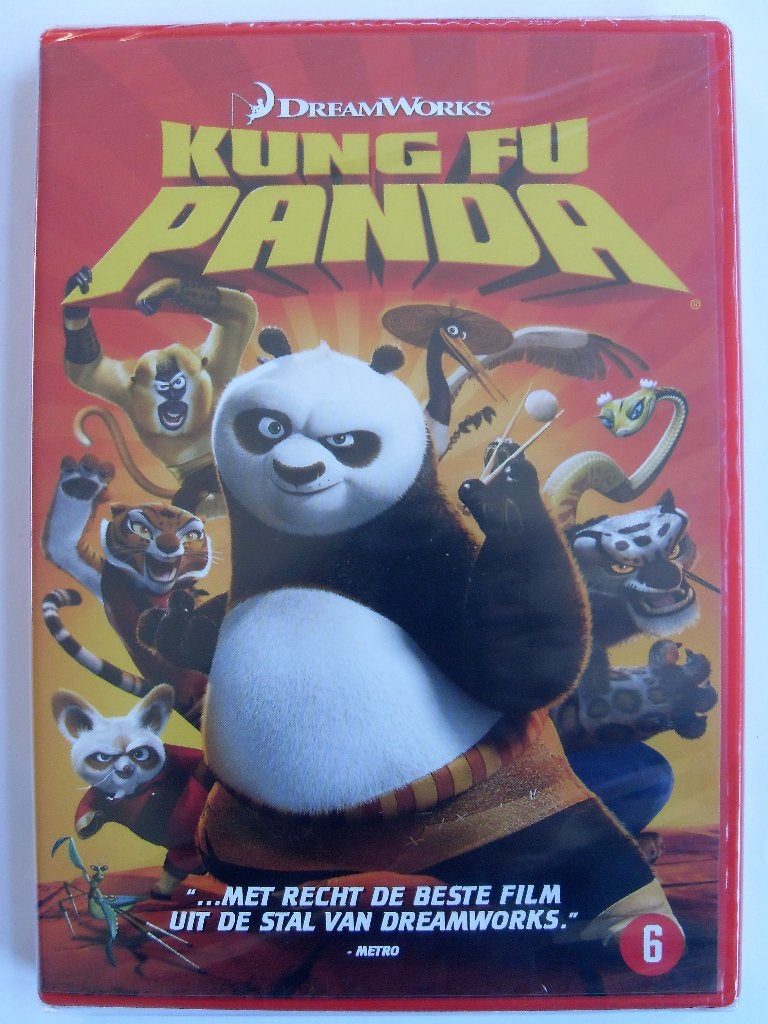 Kung Fu Panda (originele dvd) NIEUW !!!, Europees, Animatie, Nederlands, Ophalen of Verzenden