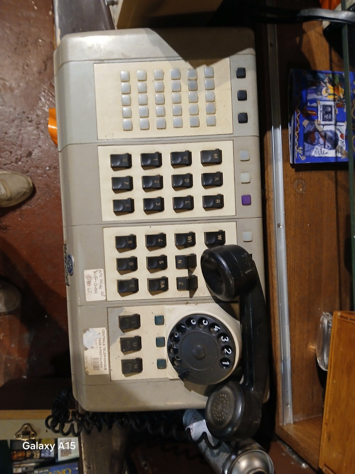 Vintage PTT Telefoon met Draaischijf - Jaren '70/'80, Telecommunicatie, Vaste telefoons | Niet Draadloos, Ophalen of Verzenden