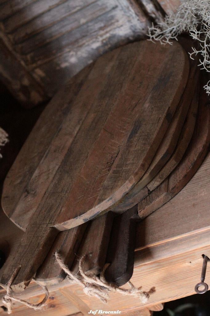 Houten broodplank / tapasschaal, Www.jufbrocante.nl, Www.jufbrocante.nl, Nieuw, Ophalen of Verzenden