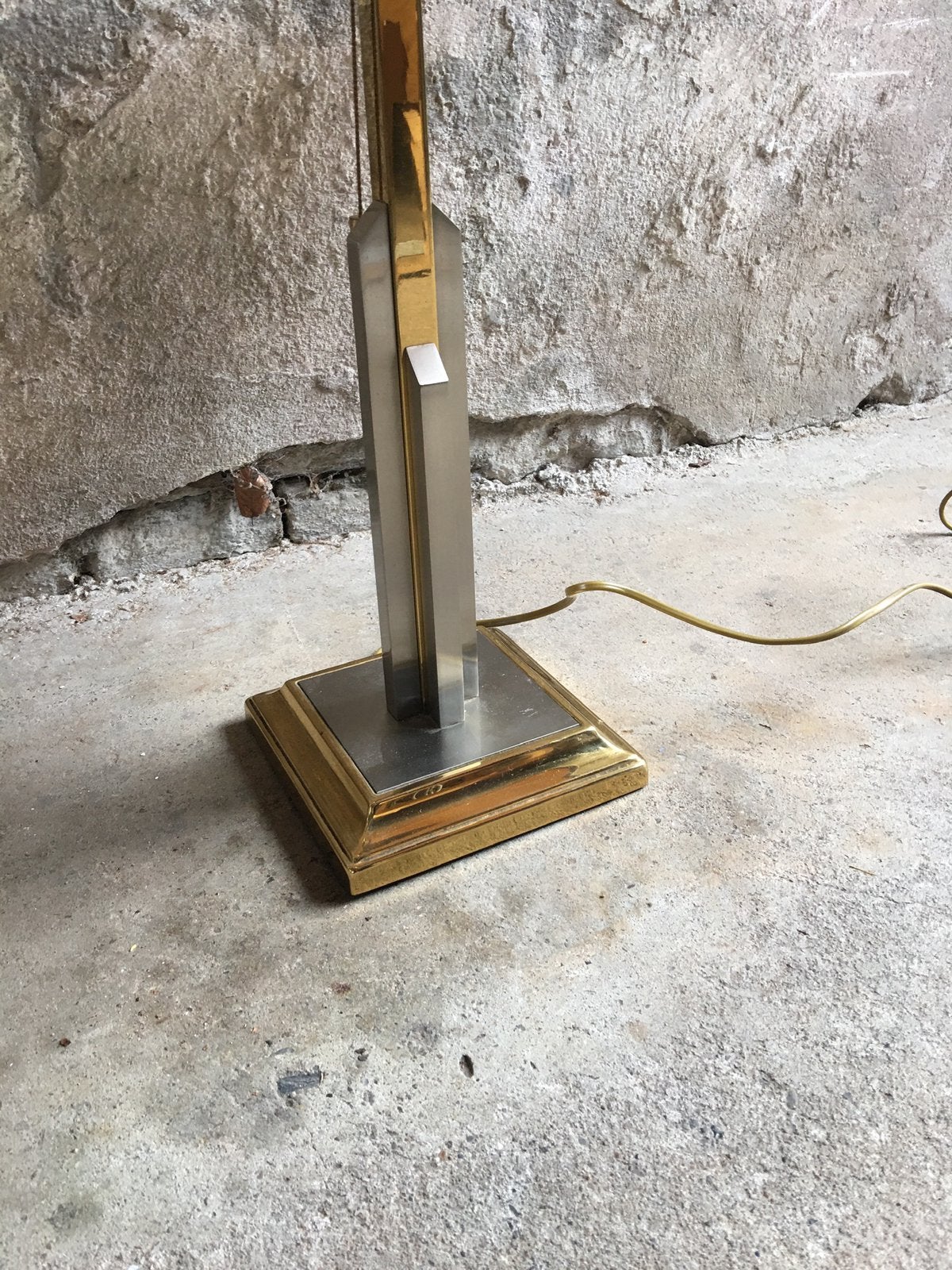 Skyscraper lamp van messing design Wllly Rizzo, Verzamelen, Ophalen of Verzenden, Huis en Inrichting