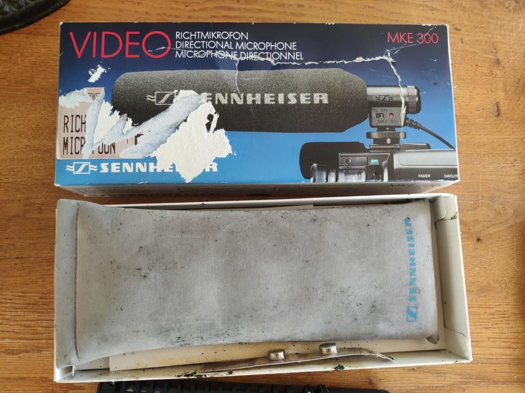 Sennheiser MKE 300 richt microfoon, Ophalen of Verzenden, Audio