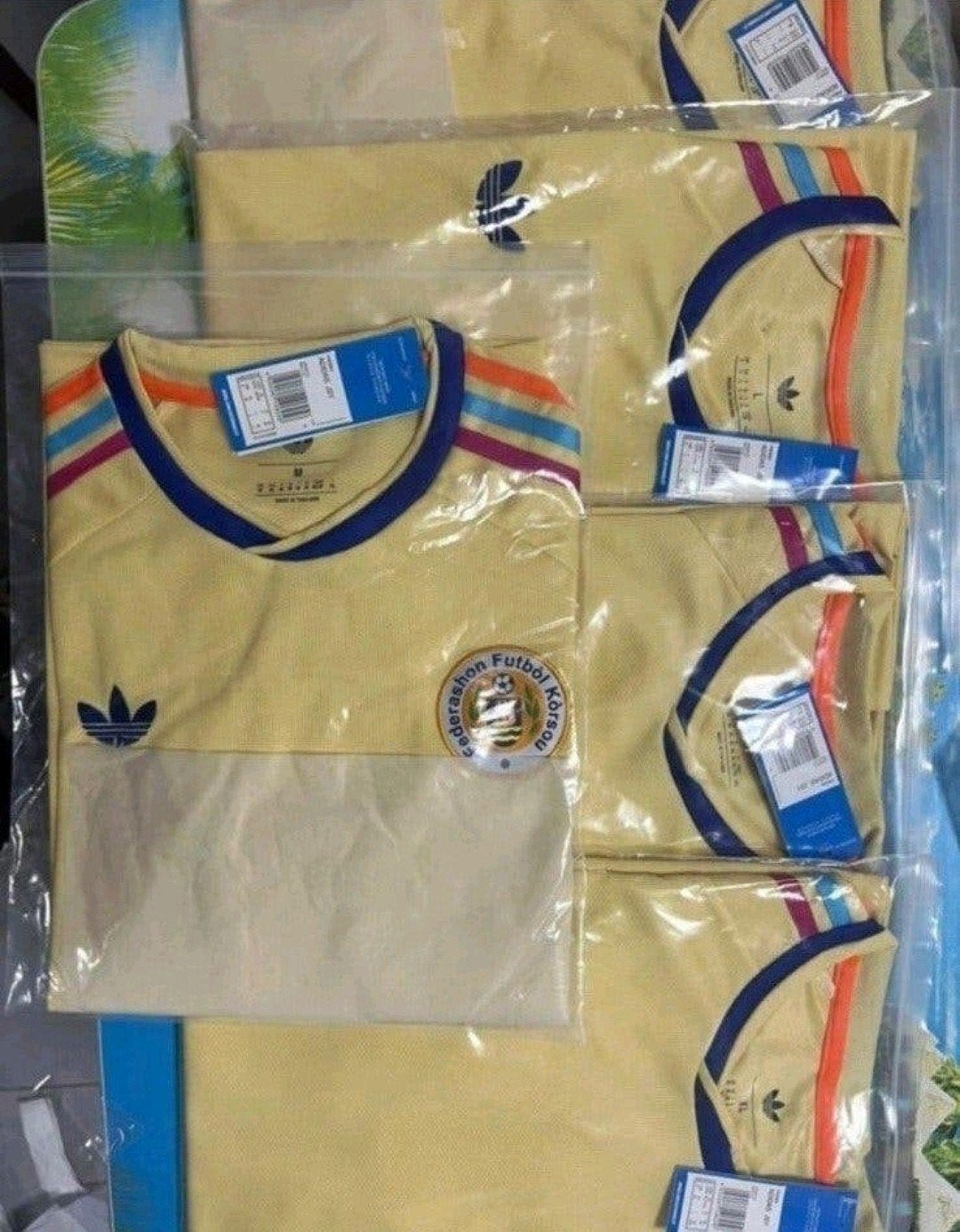 Curaçao Voetbal Uitshirt - Nieuw - Maat XL, Sport en Fitness, Maat XL, Ophalen of Verzenden, Nieuw, Shirt