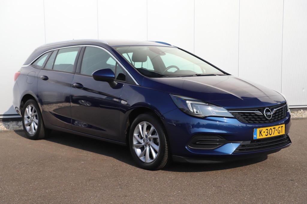 Opel Astra Sports Tourer 1.2 Elegance 110PK Navigatie 16 inc, Voorwielaandrijving, Stof, Gebruikt, 1199 cc