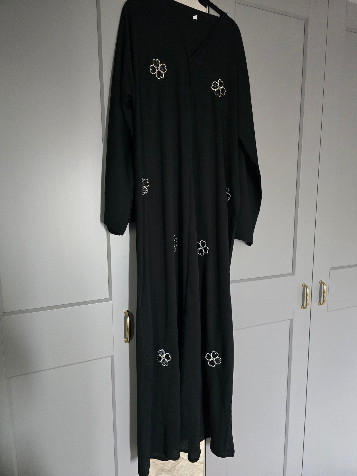 Prachtige Abaya Klavers uit de VAE - Splinternieuw XL, Kleding | Dames, Klavers, Verzenden, Nieuw, Maat 46/48 (XL) of groter