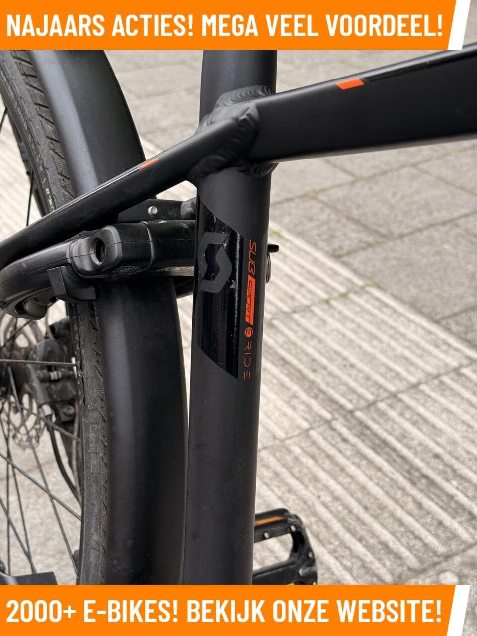 Scott Sub Ride Elektrische fiets met BOSCH CX motor bij MRA!, Fietsen en Brommers, 51 tot 55 cm, Zo goed als nieuw, 50 km per accu of meer