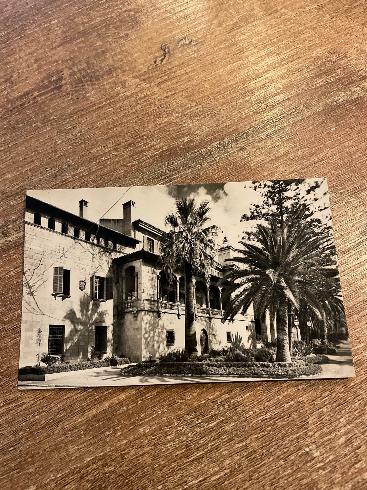 Oude ansichtkaart Palma de Mallorca, Spanje (1956), Ophalen of Verzenden, 1940 tot 1960, Gelopen