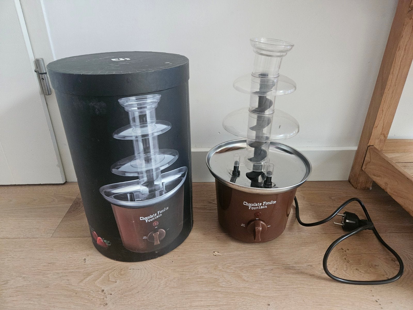 chocoladefontein, Ophalen, Elektrisch, Fondueset