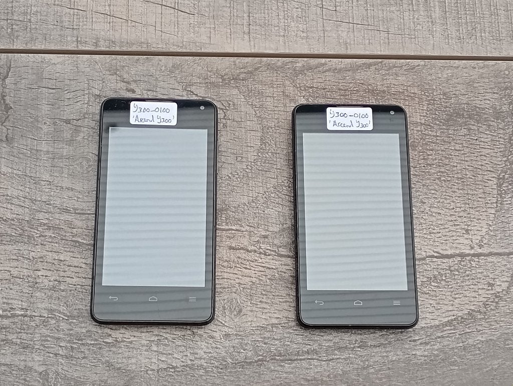 Huawei Ascend Y300 Android Smartphones, Gebruikt, Zwart, 3 tot 6 megapixel, Ophalen of Verzenden
