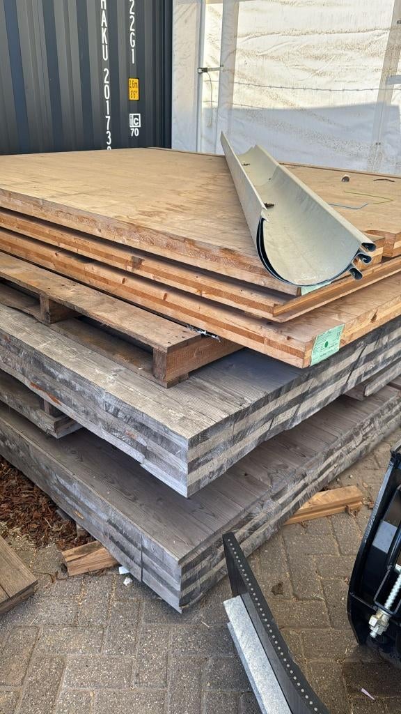 hout clt platen, Ophalen, Overige typen, Zo goed als nieuw, 200 tot 250 cm