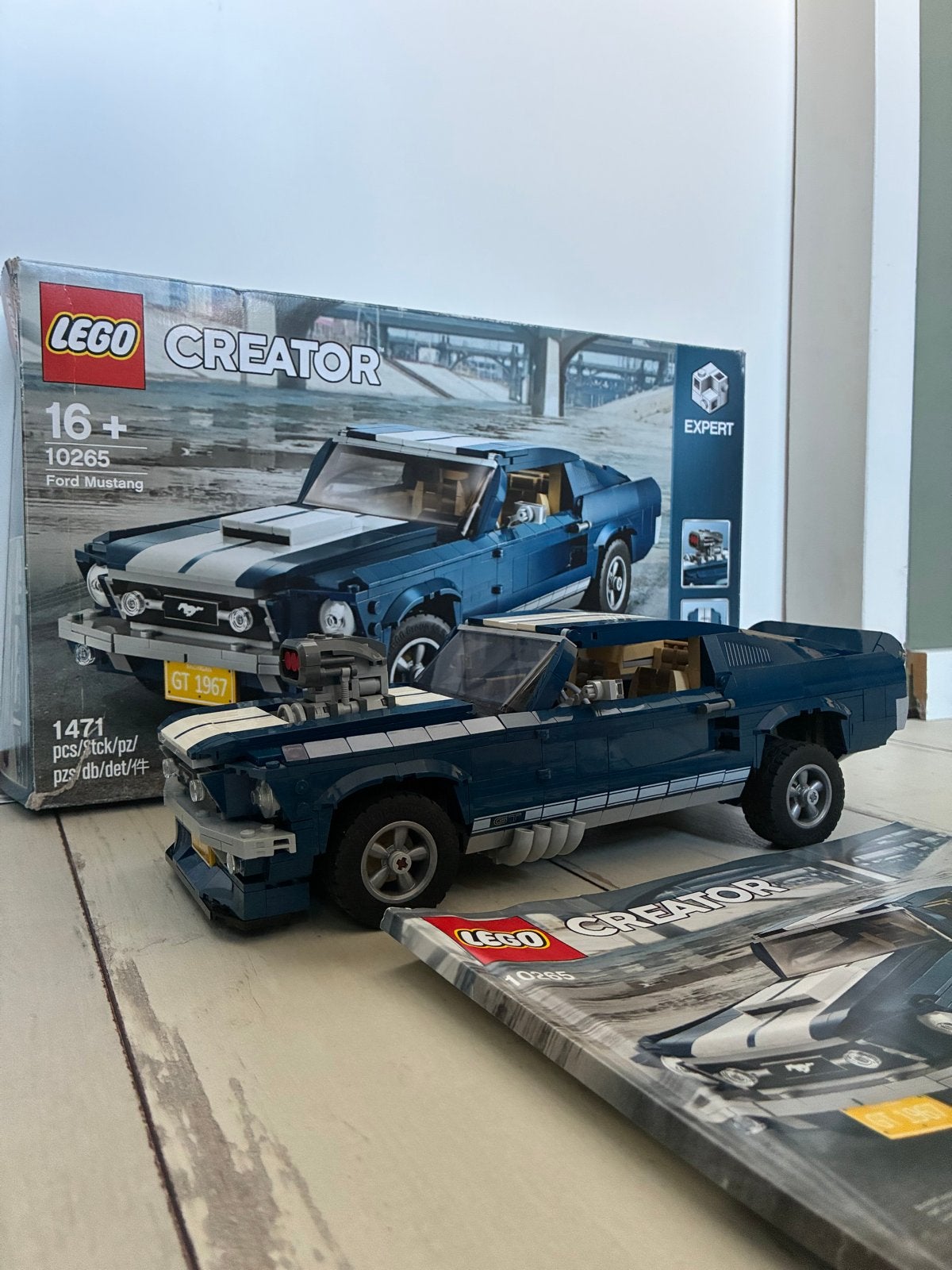 LEGO Creator Expert 10265 Ford Mustang GT 1967, Inclusief instructies, Lego, Ophalen of Verzenden, Zo goed als nieuw