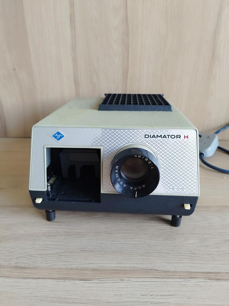 Agfa Diamator H Diaprojector - Vintage, Audio, Tv en Foto, Diaprojectors, Ophalen of Verzenden, Gebruikt