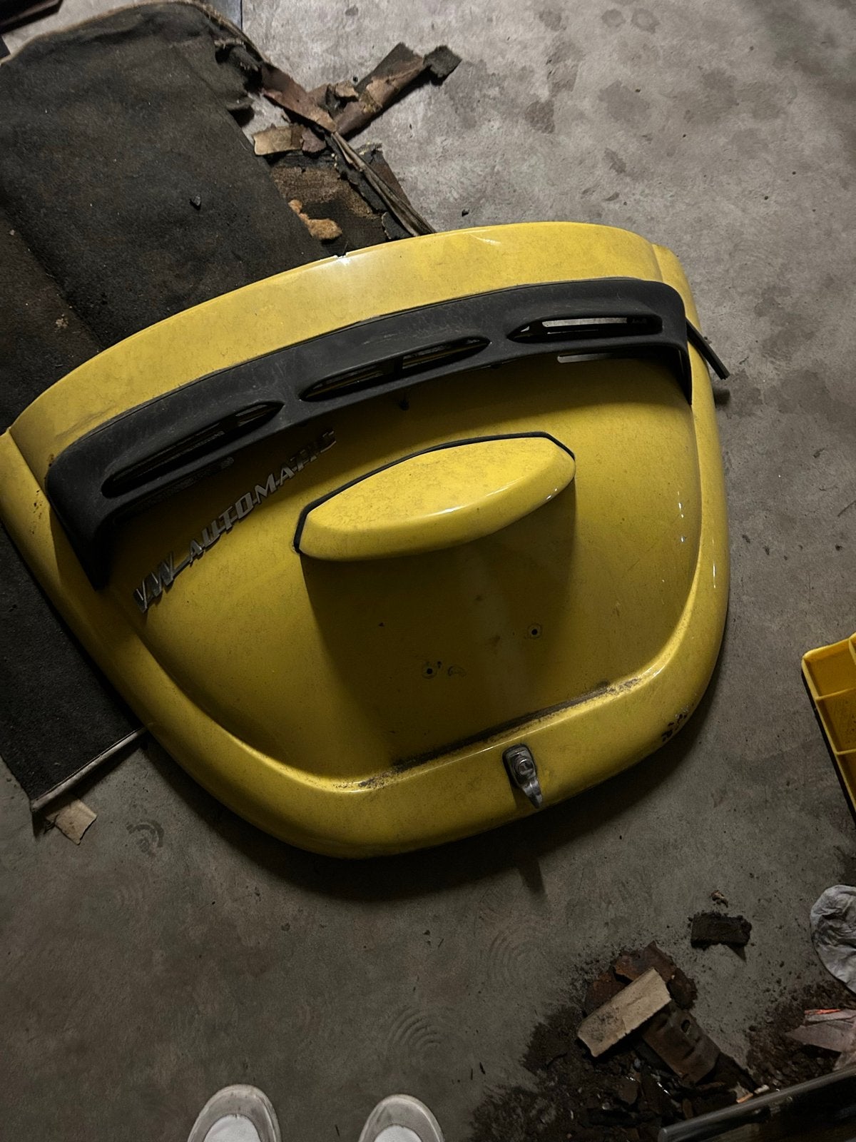 Achterklep VW Kever Automatic - Geel, Gebruikt, Auto-onderdelen, Gebruikt, Achterklep, Volkswagen, Ophalen of Verzenden