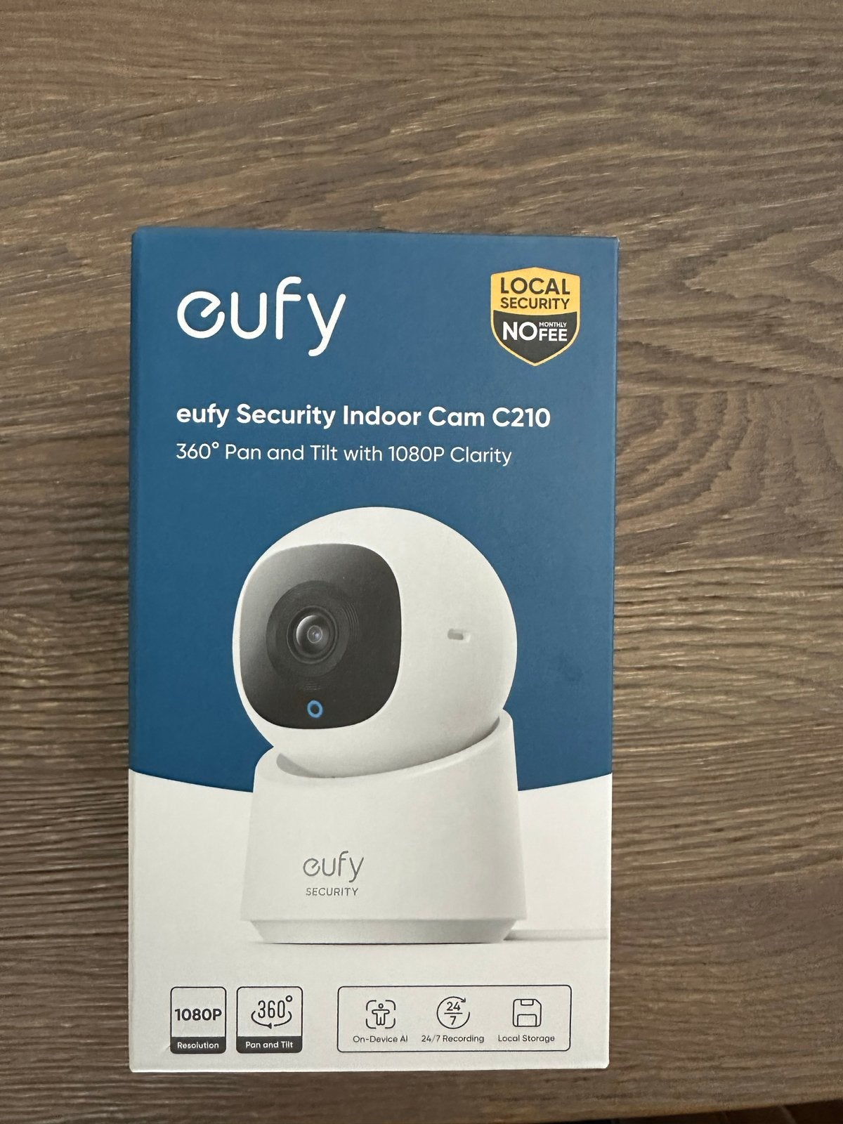 Eufy Security Indoor Cam C210 - Zo goed als nieuw, Audio, Tv en Foto, Ophalen, Zo goed als nieuw, Binnencamera