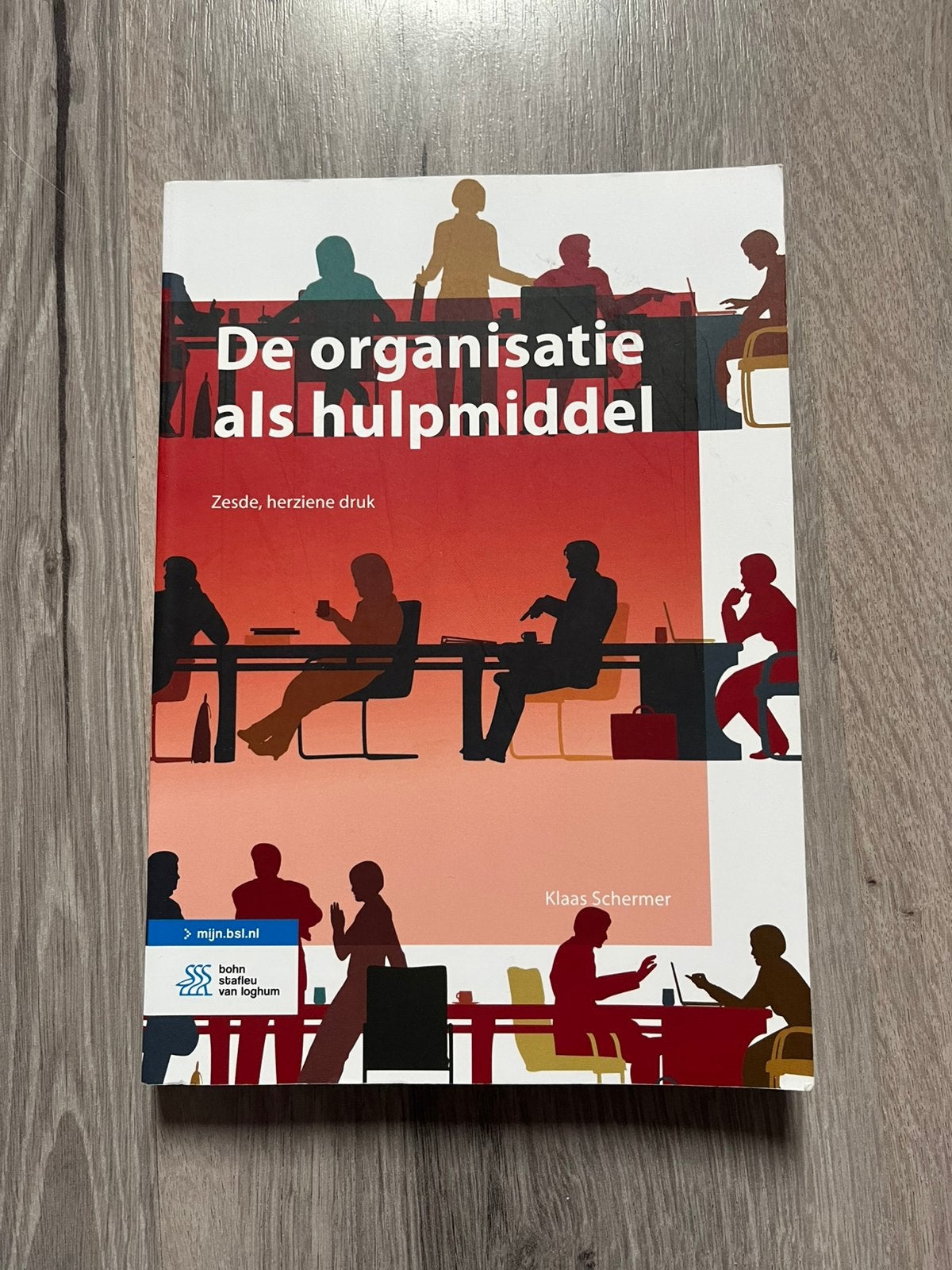 Klaas Schermer - De organisatie als hulpmiddel, Boeken, Zo goed als nieuw, Alpha, Klaas Schermer, HBO