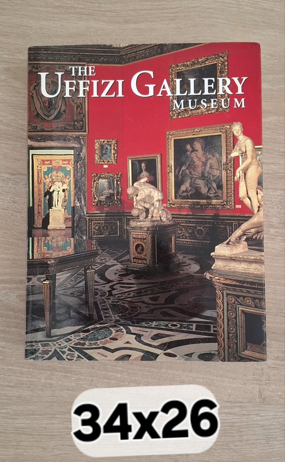 Boek  uffizi gallery museum, Twee personen