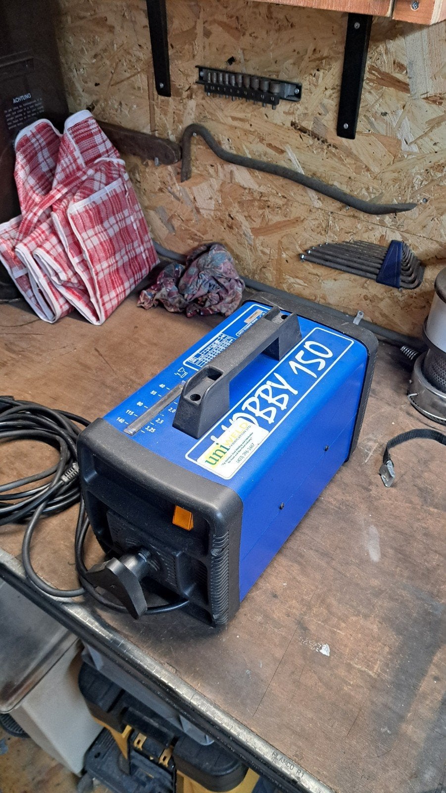 SMAW lastrafo ( Electrode), Ophalen, Minder dan 150 ampère, Elektroden