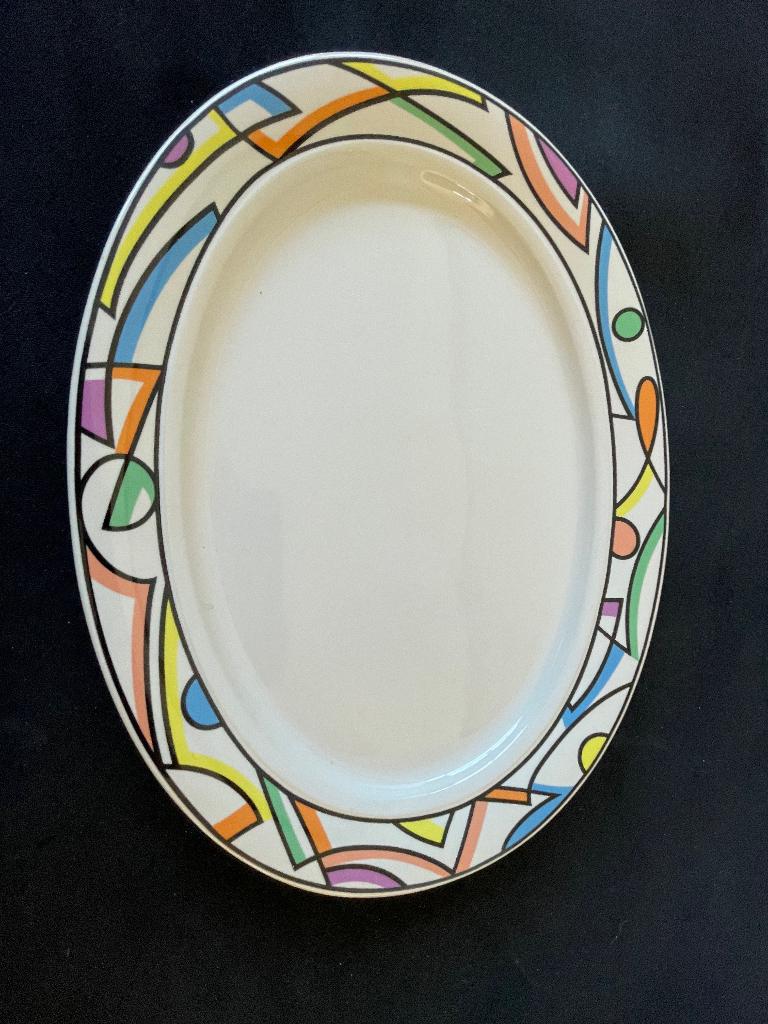Rosenthal 2 serveerschalen – ontwerp Dorothy Hafner, Ophalen