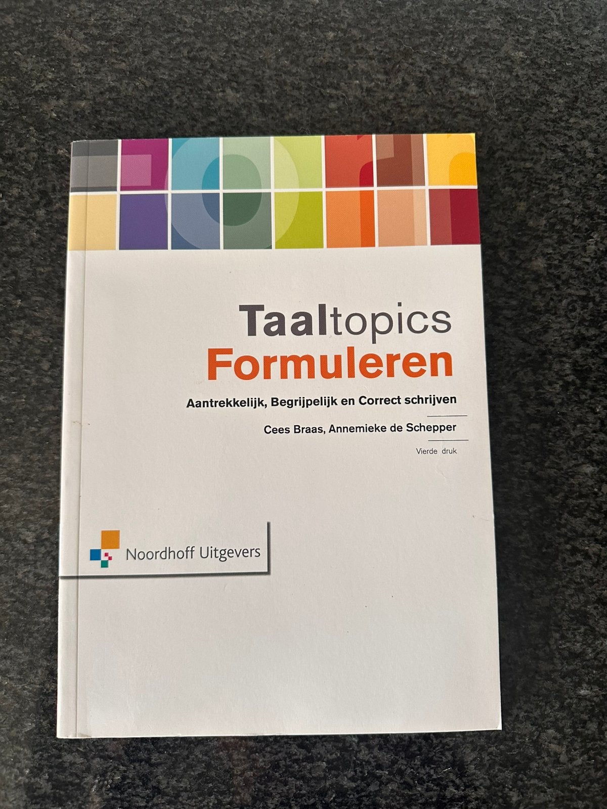 Taaltopics formuleren - de Schepper & Braas, Ophalen of Verzenden, Nieuw, HBO