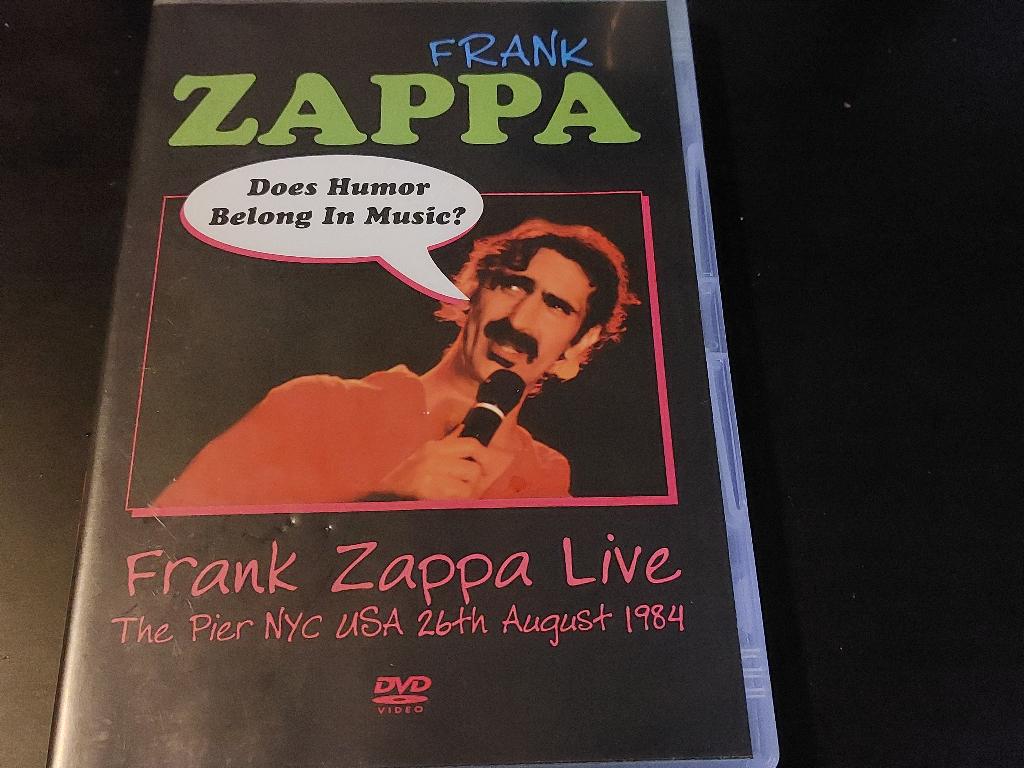 FRANK ZAPPA - DOES HUMOR BELONG IN MUSIC? (DVD), Cd's en Dvd's, Dvd's | Muziek en Concerten, Alle leeftijden, Ophalen of Verzenden