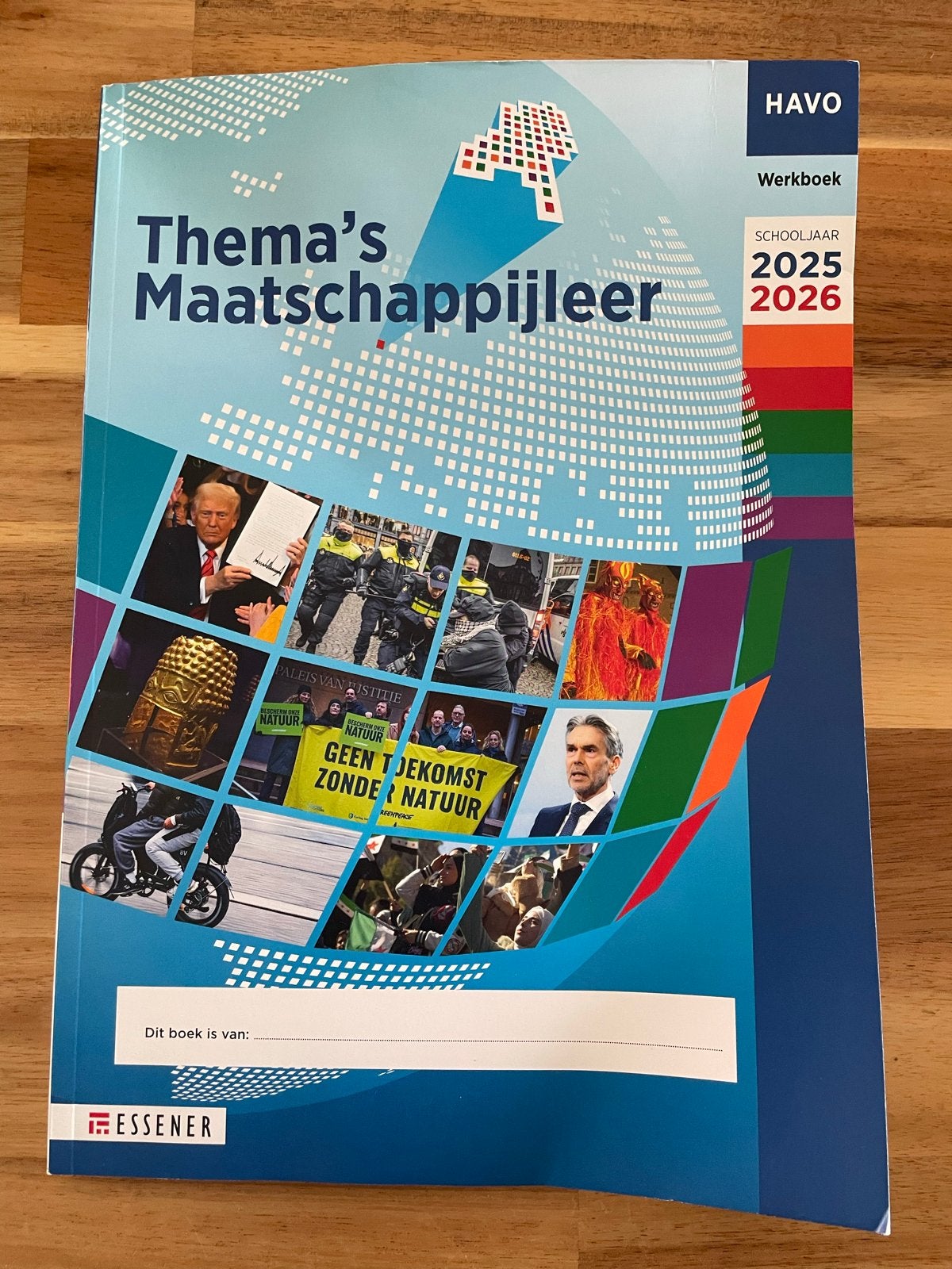 Thema's Maatschappijleer HAVO Werkboek 2025-2026, Boeken, Ophalen of Verzenden, Zo goed als nieuw, HAVO, Maatschappijleer