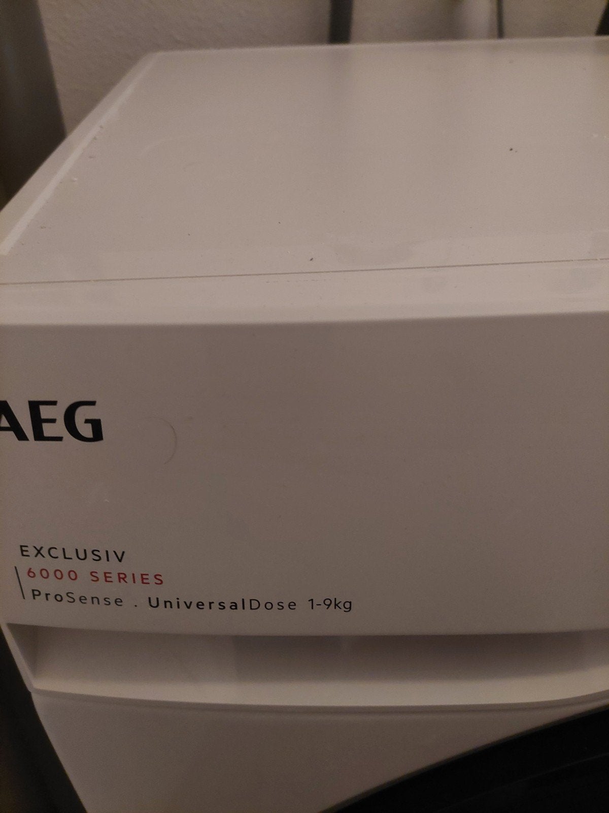 AEG Exclusiv 6000 Series ProSense 1-9kg Wasmachine, Ophalen, 1200 tot 1600 toeren, Gebruikt, 8 tot 10 kg