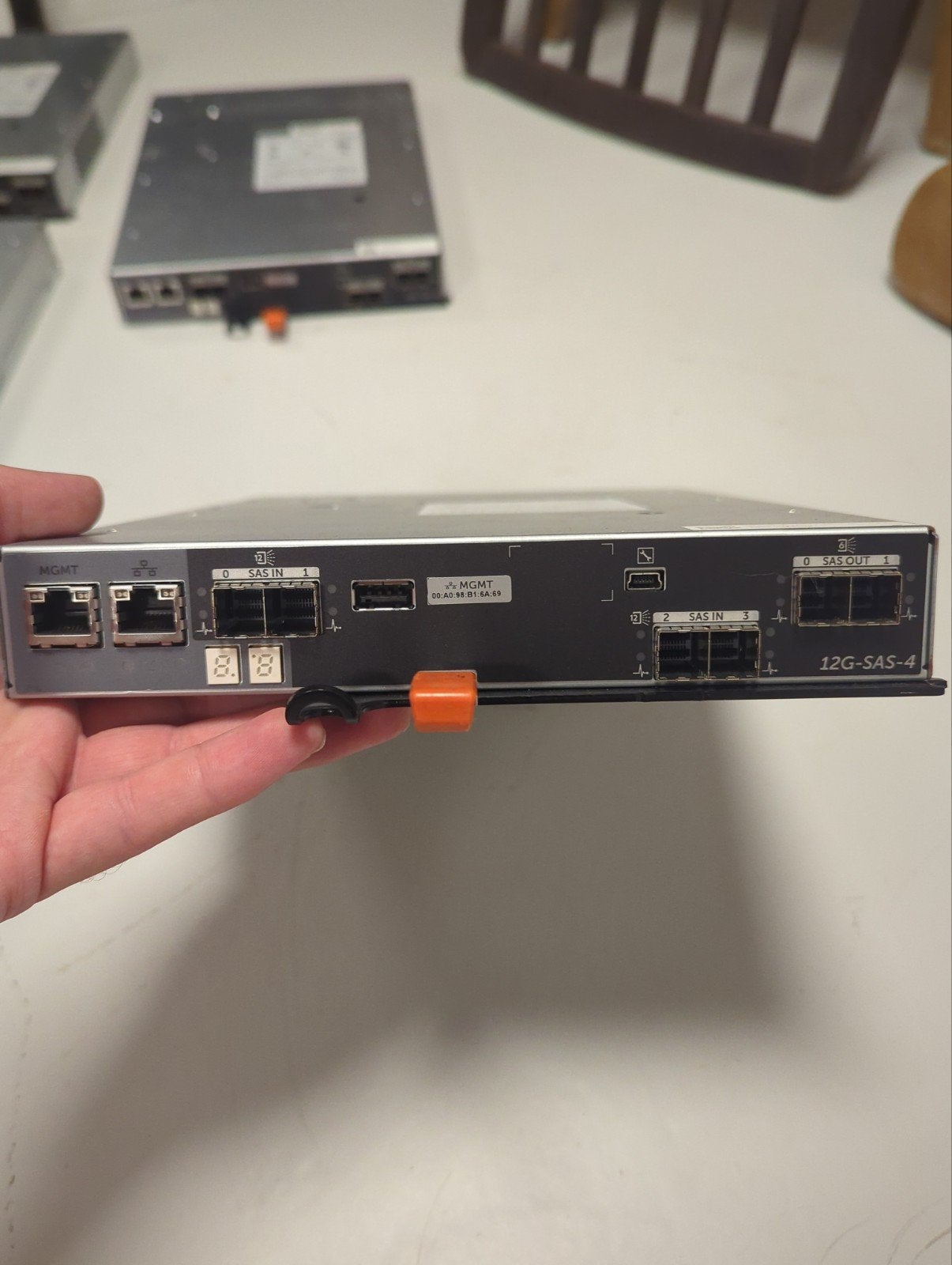 4x Dell 12G-SAS-4 Controller E02M005 voor Servers, Computers en Software, Harde schijven, Intern, Gebruikt, SAS, Server