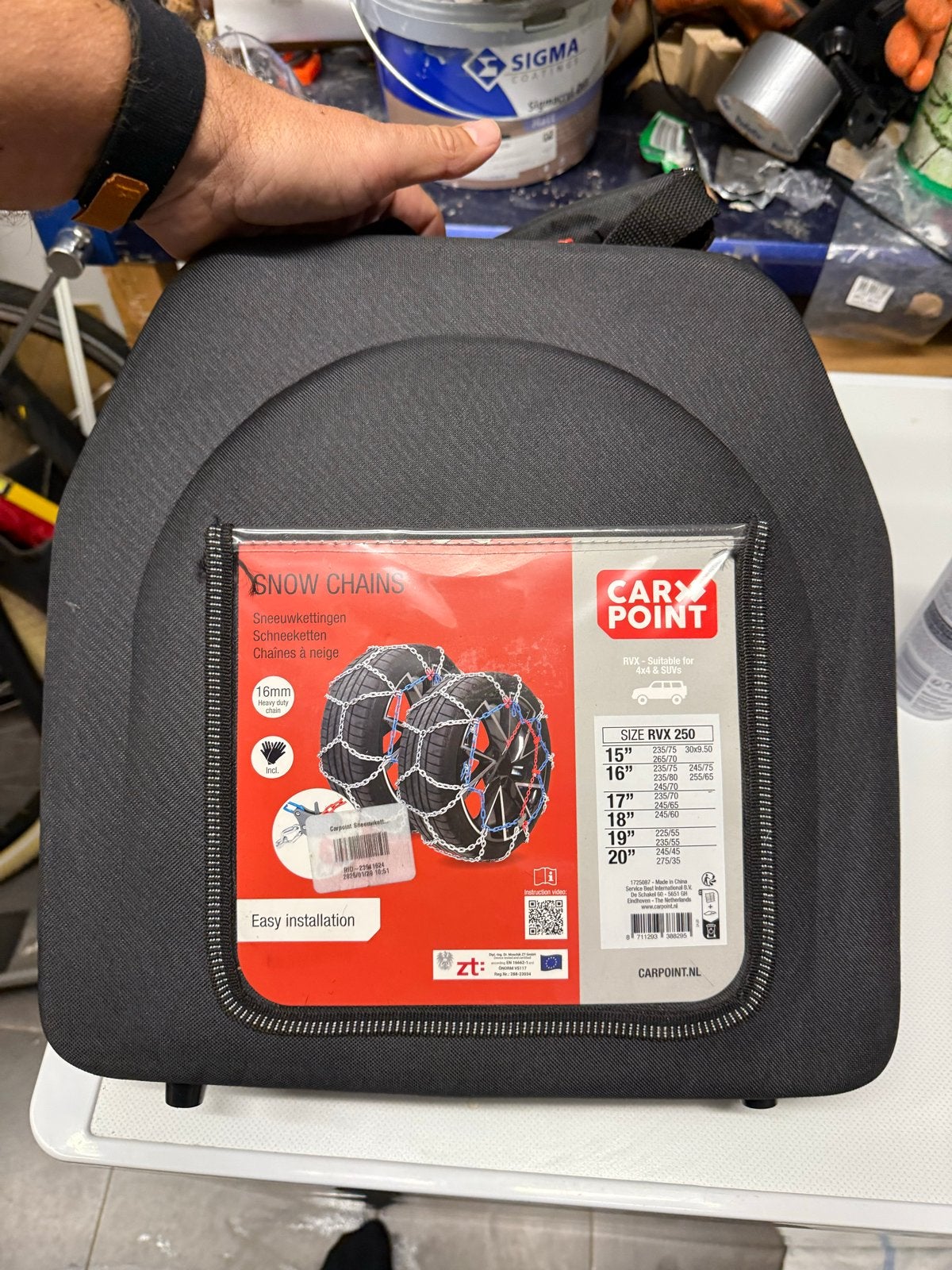 Nieuwe Carpoint RVX 250 sneeuwkettingen, Ophalen of Verzenden, Nieuw