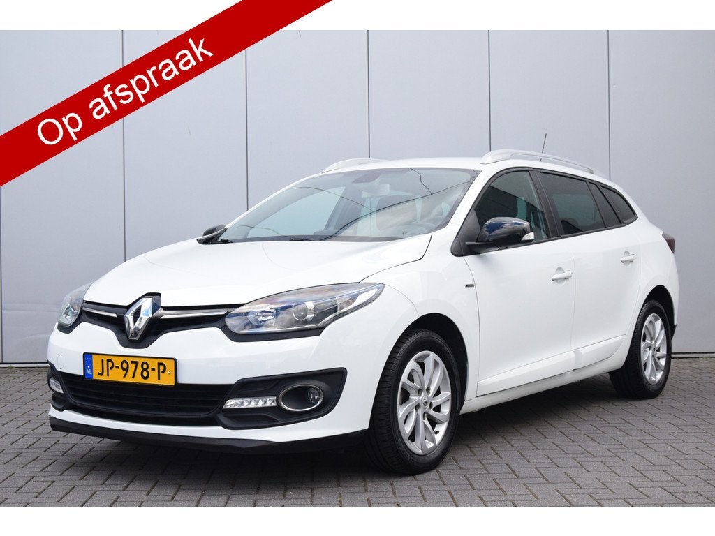 Renault Mégane Estate 1.5 dCi Limited Navi Priv/Glass Ecc C, Voorwielaandrijving, Gebruikt, 4 cilinders, Parkeersensor