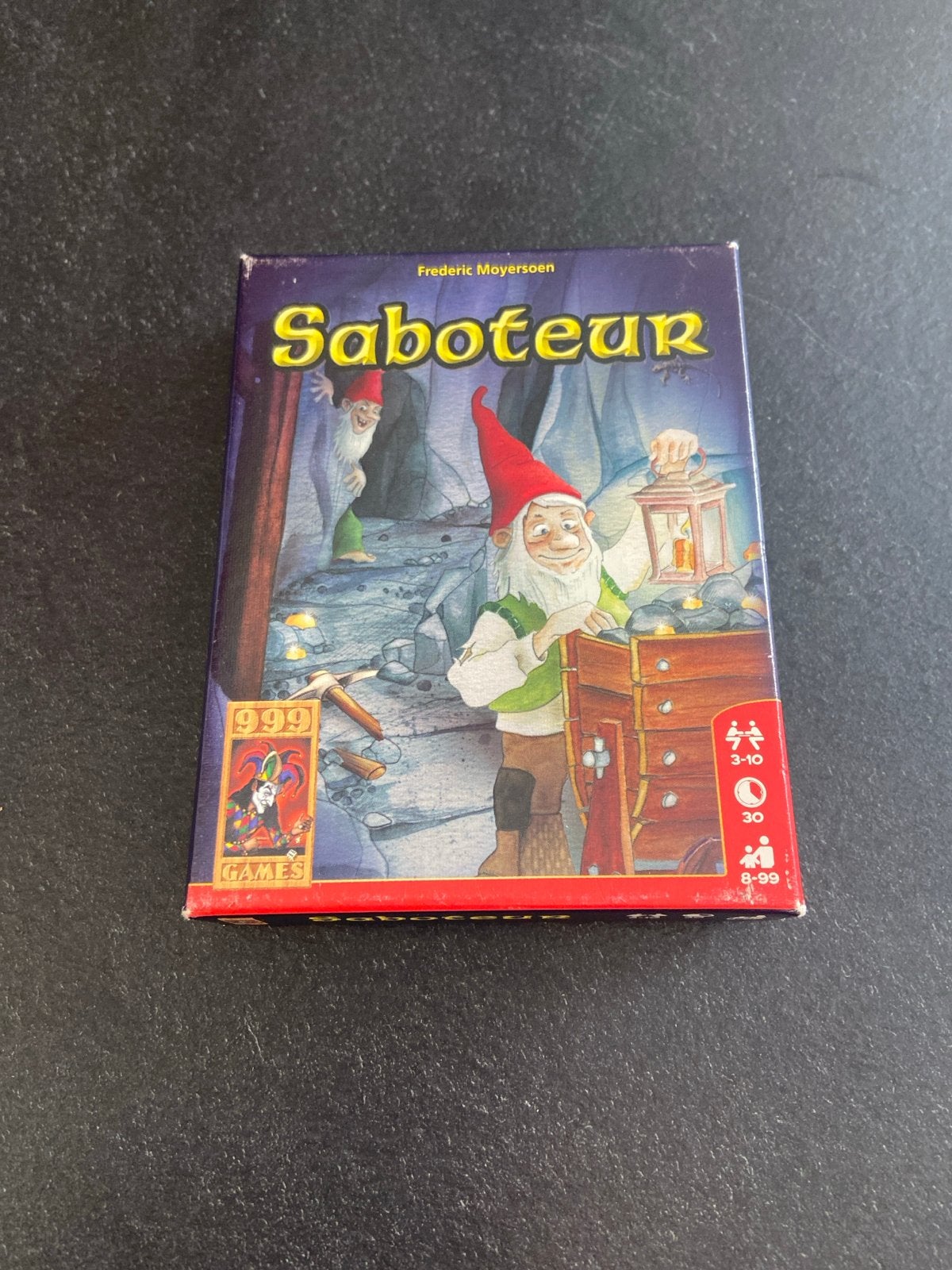Saboteur kaartspel - Strategisch en leuk voor jong en oud, Drie of vier spelers, Ophalen of Verzenden, Gebruikt