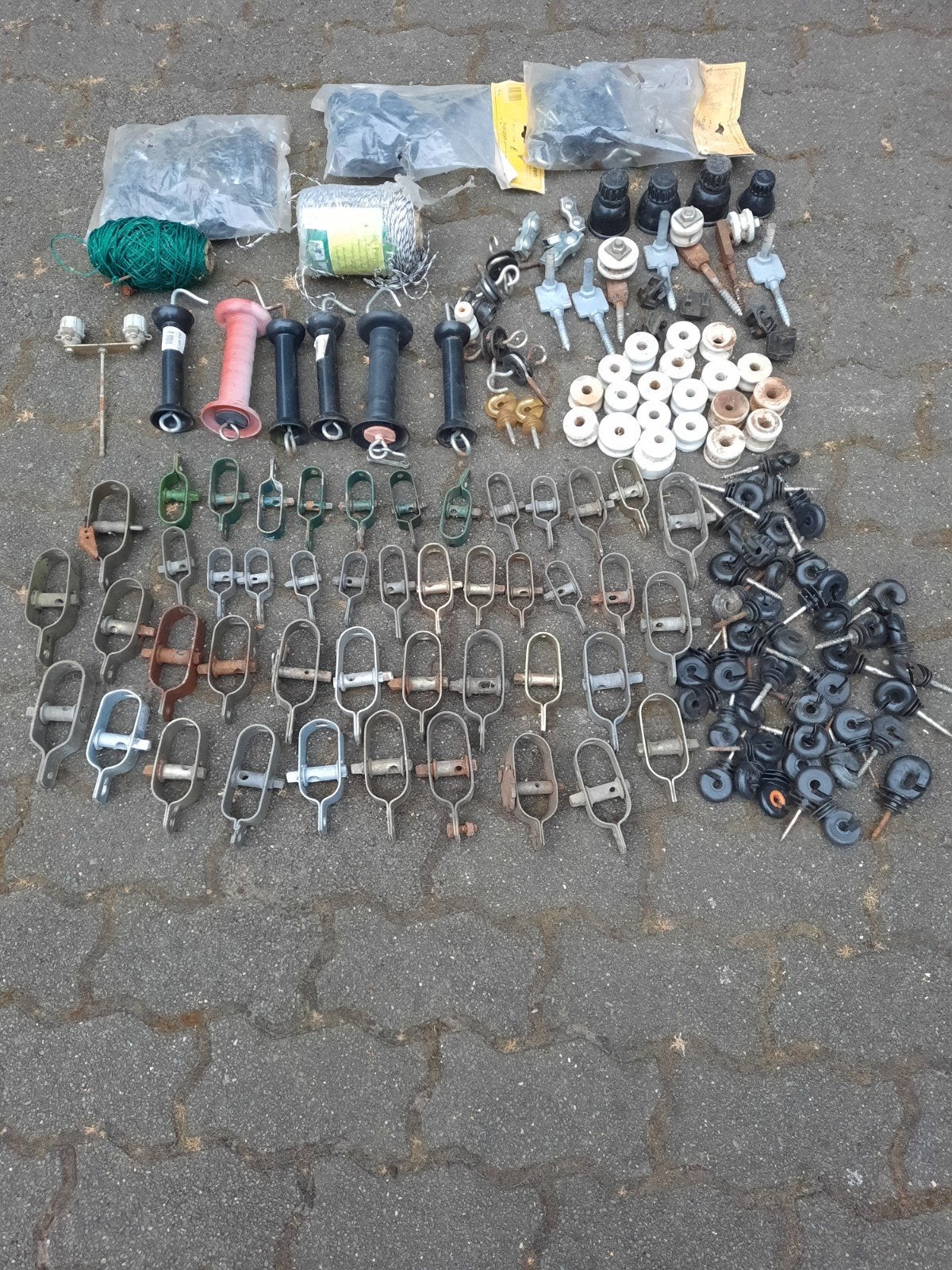 Tekoop afrastering materiaal in 1 koop, Ophalen, Zo goed als nieuw