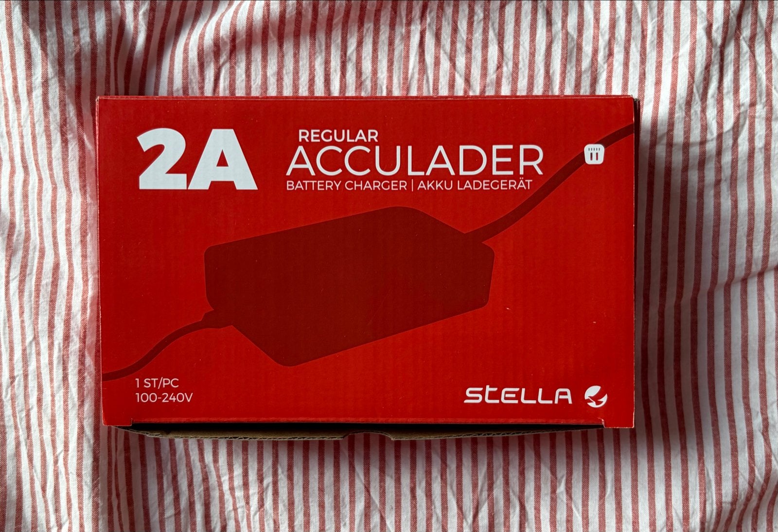 Stella 2A Acculader voor E-bike - Nieuw in doos, Zo goed als nieuw