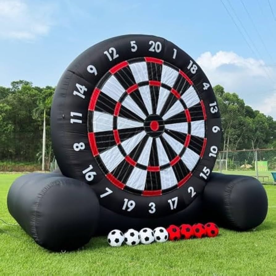 Voetbaldartbord XXL (opblaasbaar) te huur, Ophalen, Zo goed als nieuw, Overige