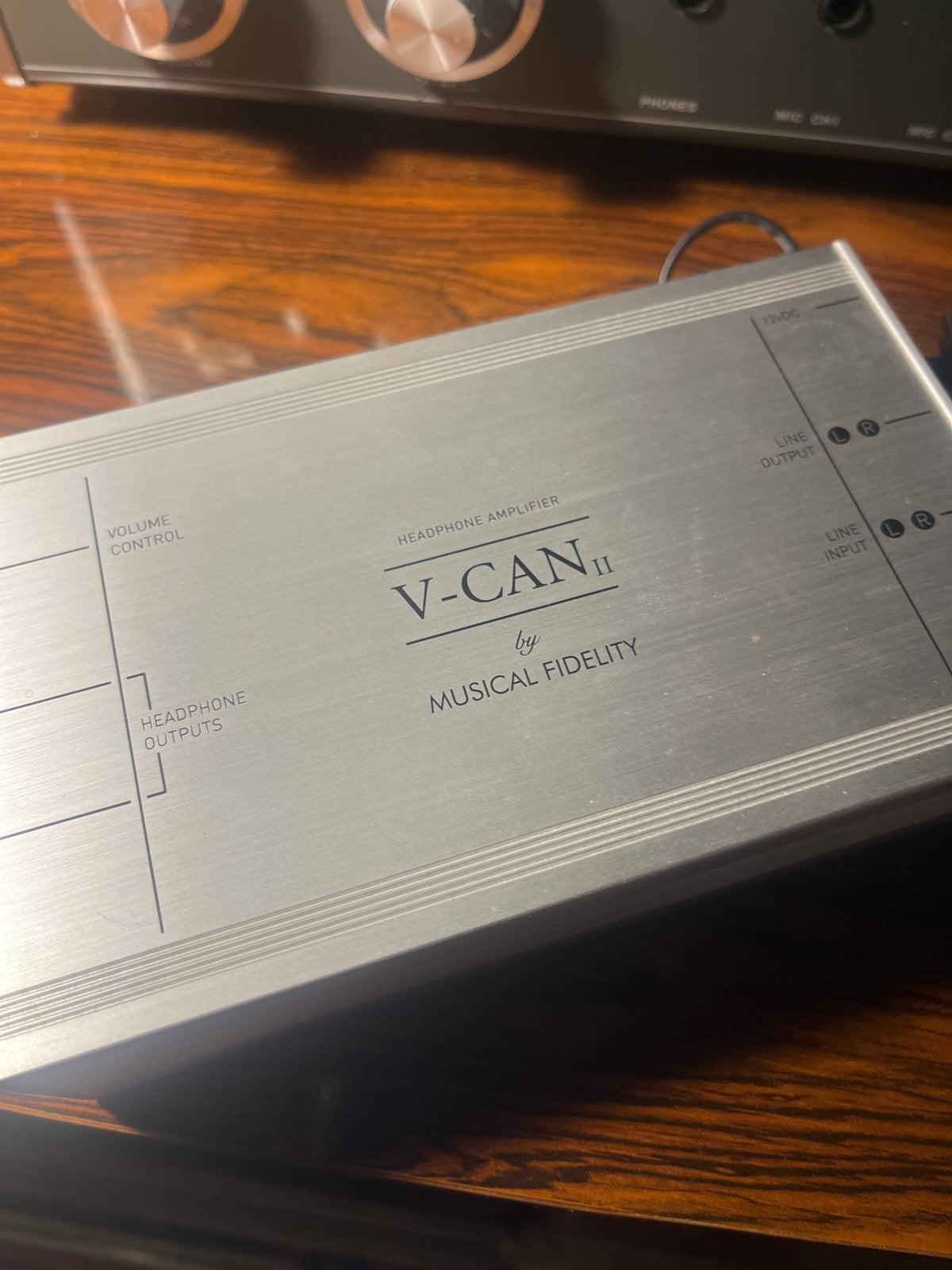 Musical Fidelity V-CAN II Hoofdtelefoonversterker, Overige merken, Ophalen of Verzenden, Minder dan 60 watt, Gebruikt
