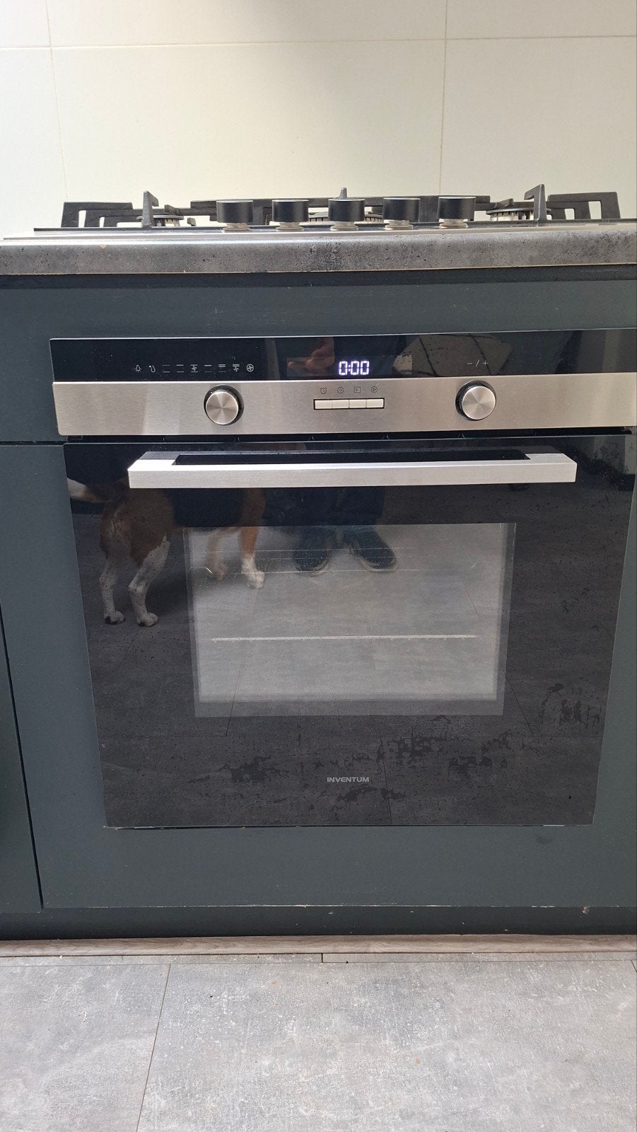 Inventum Inbouw Oven - Zo goed als nieuw, Witgoed en Apparatuur, Ovens, Ophalen, Oven, Hete lucht, Zo goed als nieuw