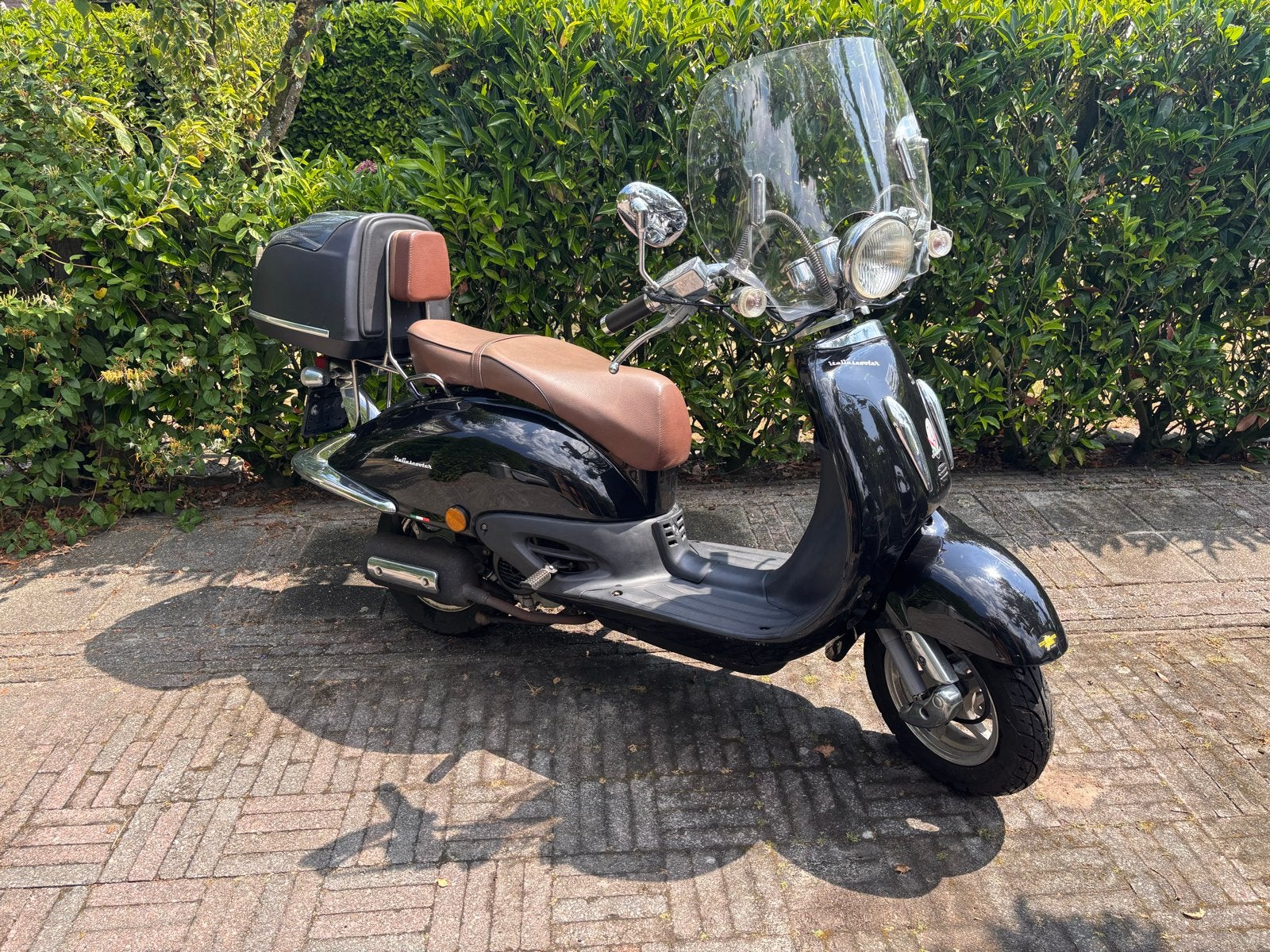 Italia Scooter - alleen nieuwe accu nodig, Ophalen, Gebruikt, Benzine, Overige merken