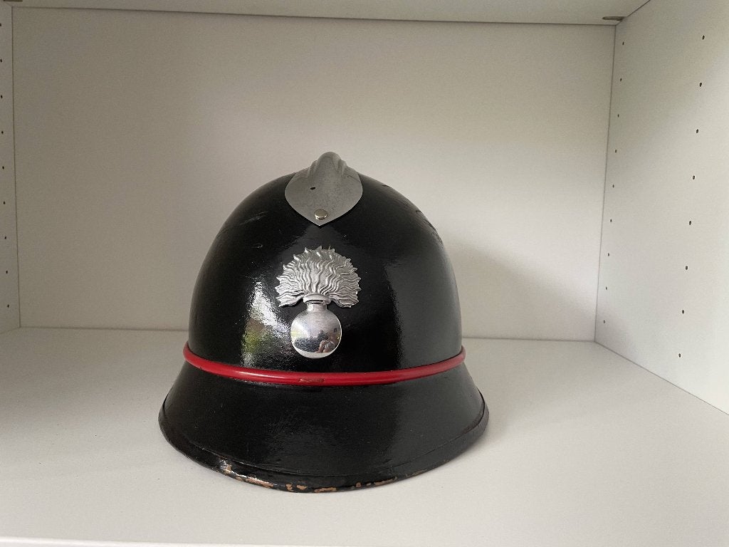 Helm Rijkswacht/Gendarmerie België, Ophalen of Verzenden, Landmacht, Overige gebieden, Helm of Baret