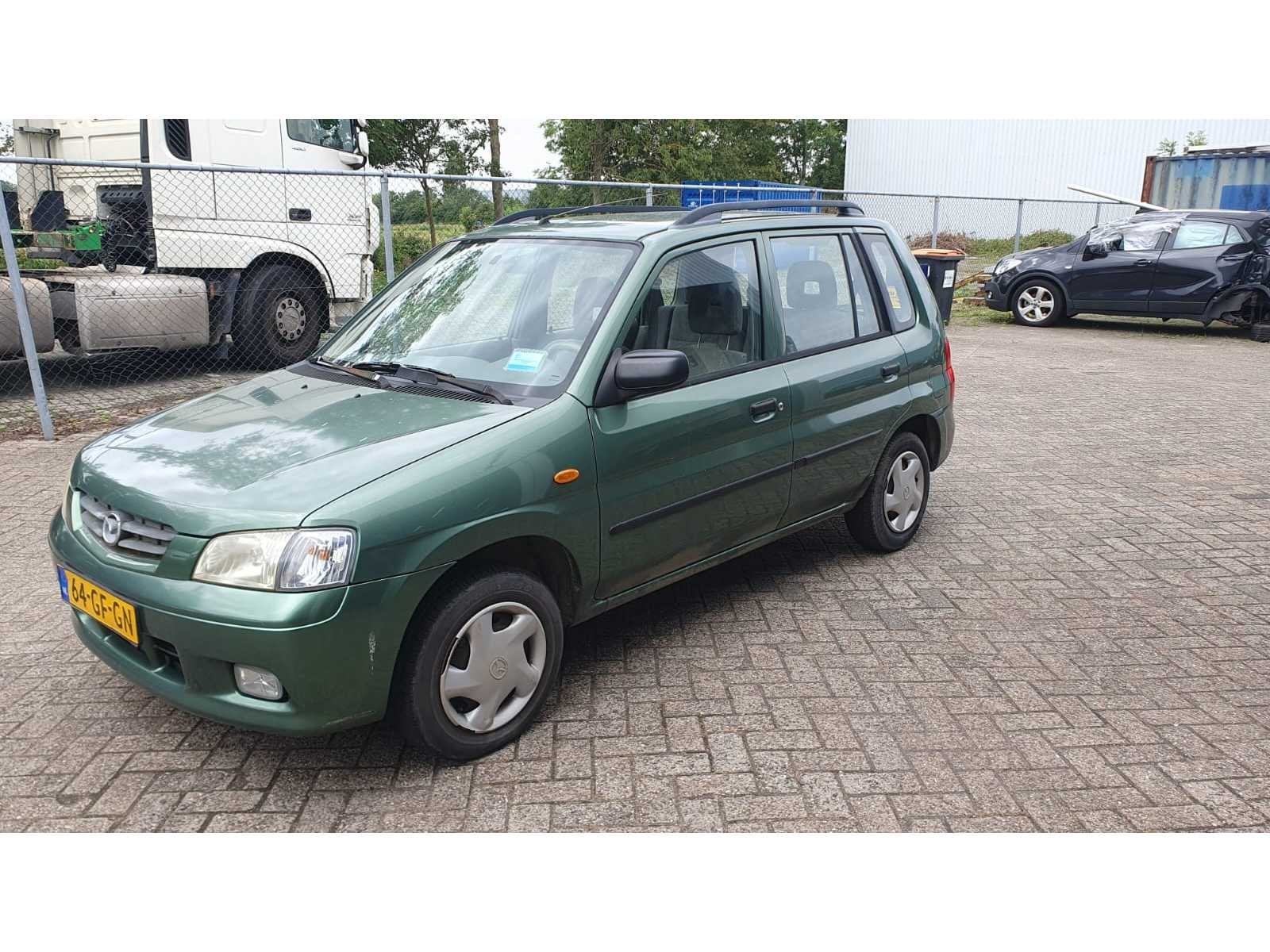 Mazda Demio 1.3 Exclusive, 64-GF-GN, Euro 2, Gebruikt, 31 €/maand, Demio