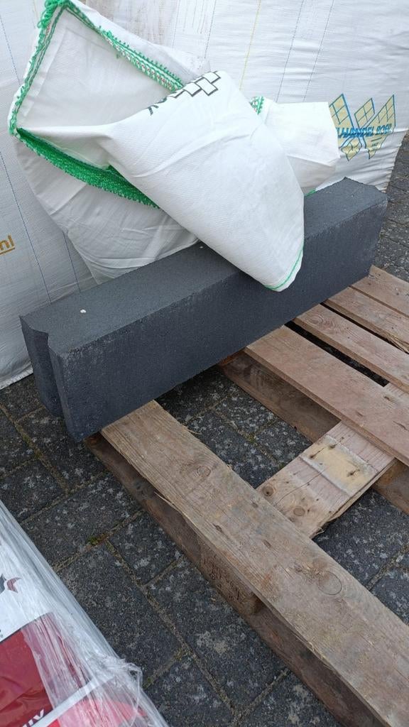 1 Opsluitband, 15 x 25 x 100, zwart vis, Ophalen of Verzenden, Nieuw, Minder dan 1 meter, Parasolvoet
