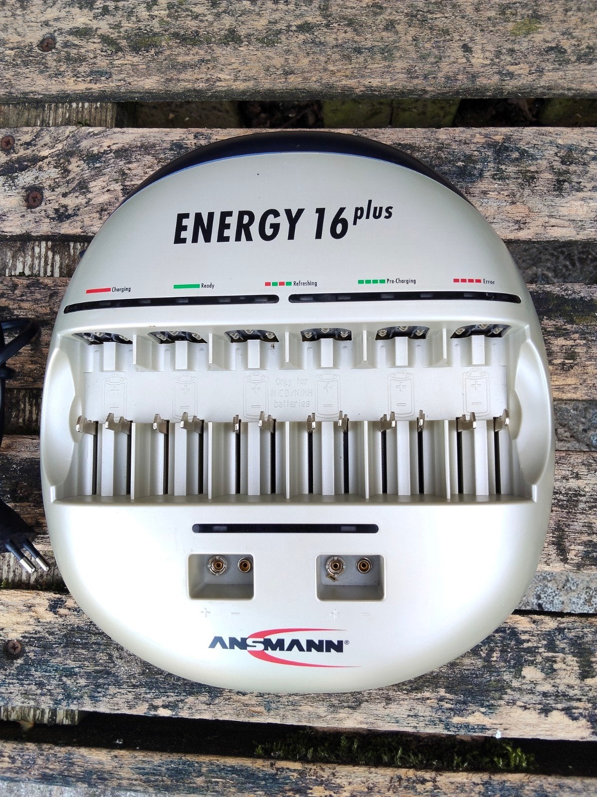 ANSMAN. BATTERIJEN TESTER /LADER VOOR ALLERLEI SOORTEN, Ophalen