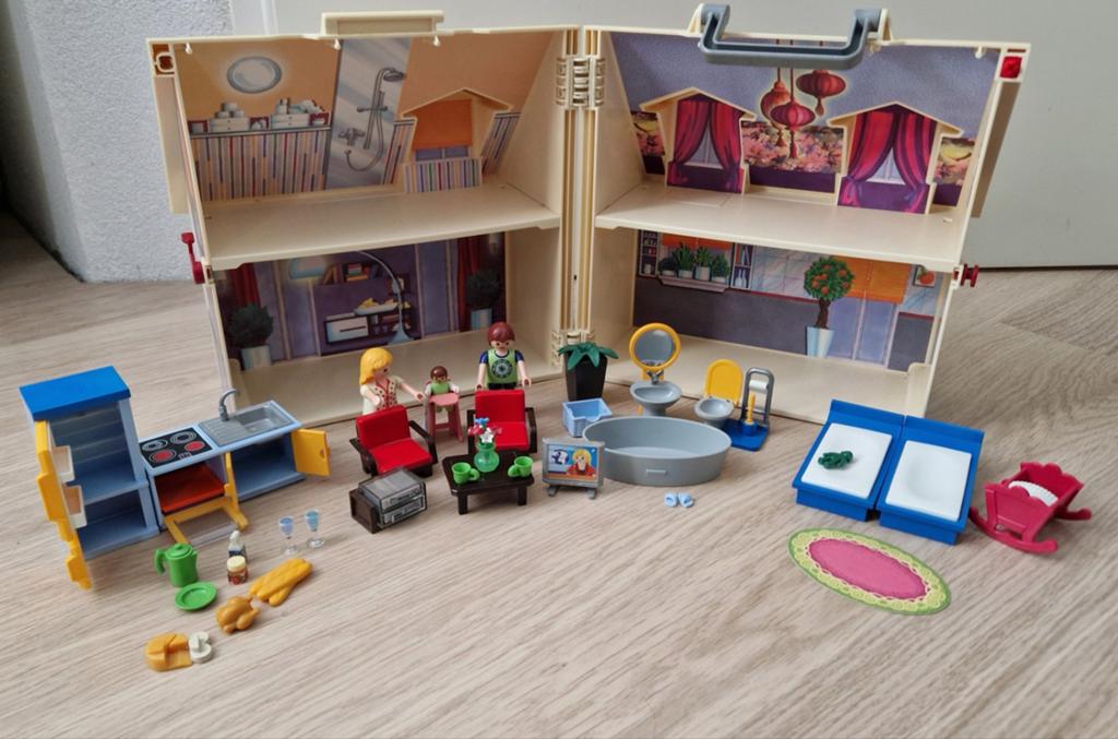Playmobil meeneem huis 5167, Kinderen en Baby's, Speelgoed | Playmobil, Ophalen, Gebruikt