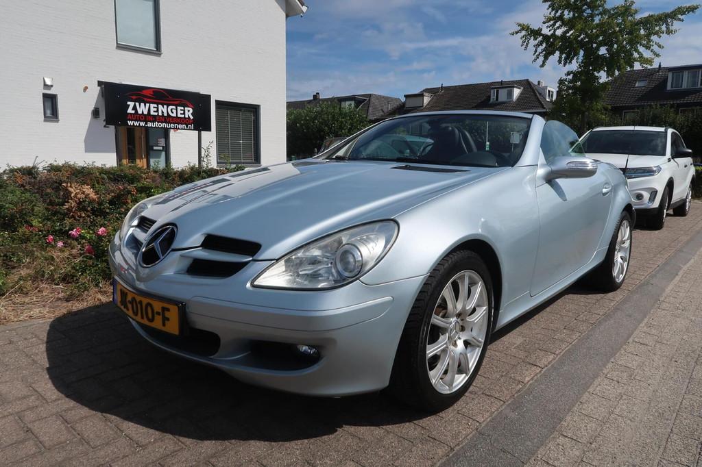 Mercedes SLK-klasse 200 K Aut AIRSCARF|LEDER|STOELVERWARMING, Auto's, Mercedes-Benz, Automaat, Achterwielaandrijving, Gebruikt