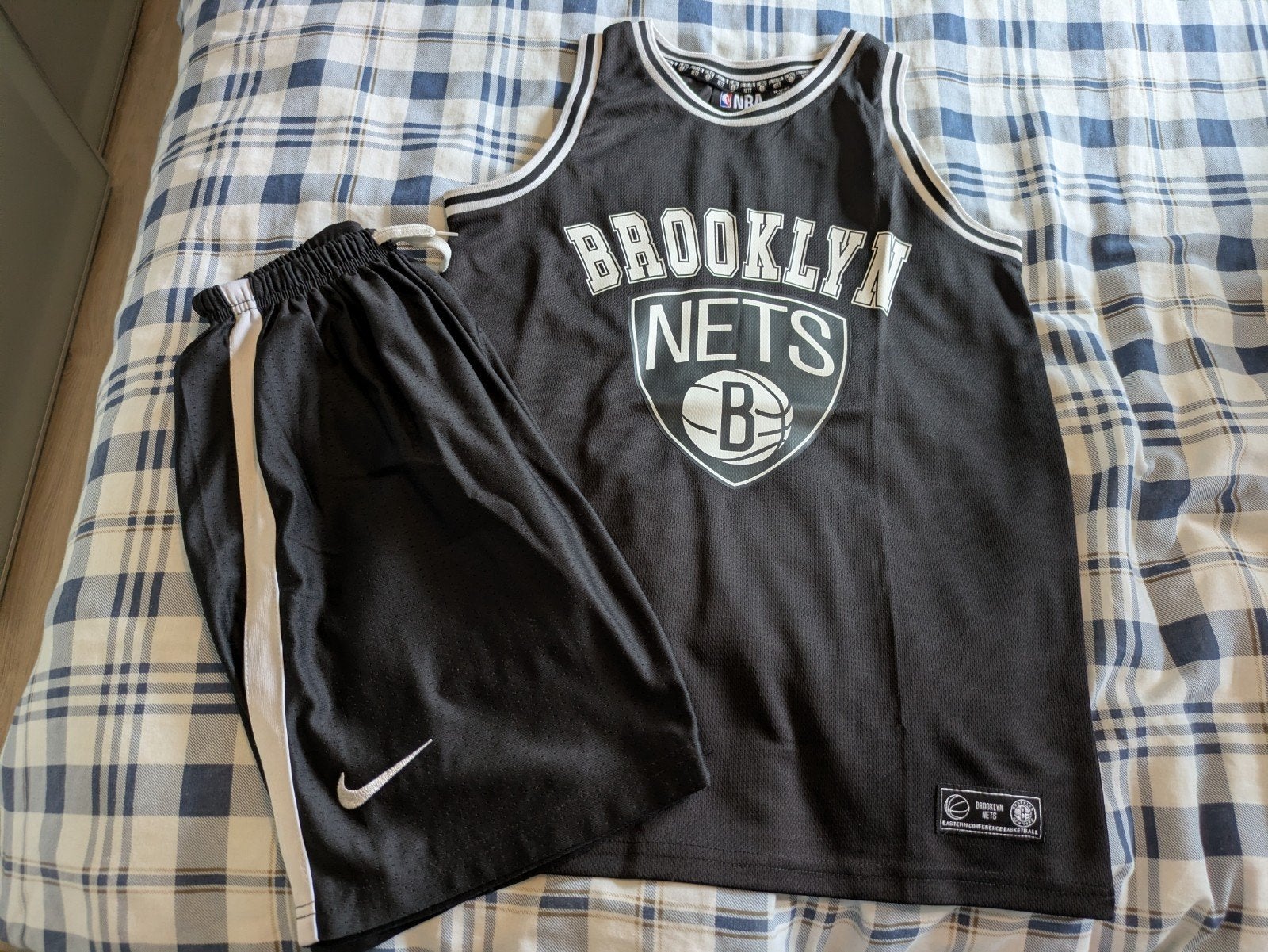 Basketbal tenue Brooklyn Nets - Maat 158, Ophalen, Zo goed als nieuw, Kleding