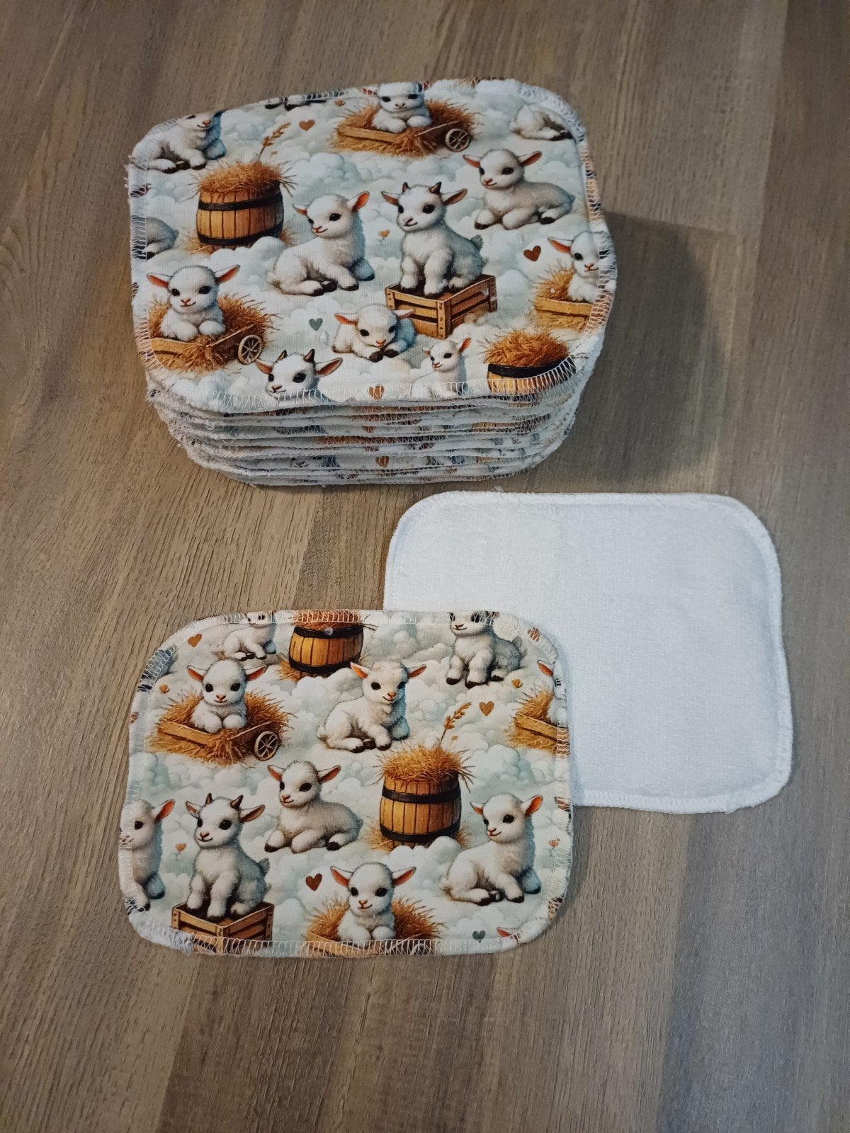 20x wasbare doekjes - geitjes, Kinderen en Baby's, Ophalen of Verzenden, Nieuw, Overige typen, Overige merken