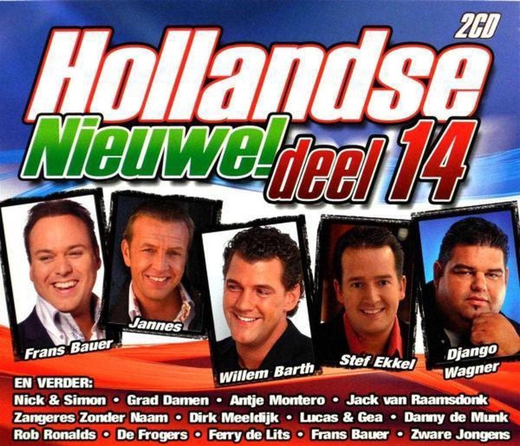 Various – Hollandse Nieuwe! Deel 14 2XCD Nieuw in Seal, Verzenden, Nieuw in verpakking, Pop, Album