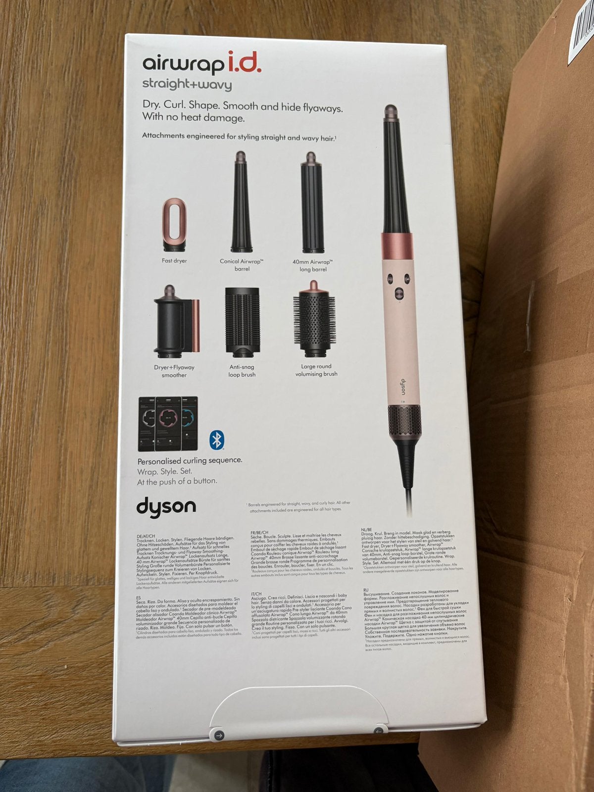 Dyson airwrap, Ophalen of Verzenden, Zo goed als nieuw, Föhn of Haardroger