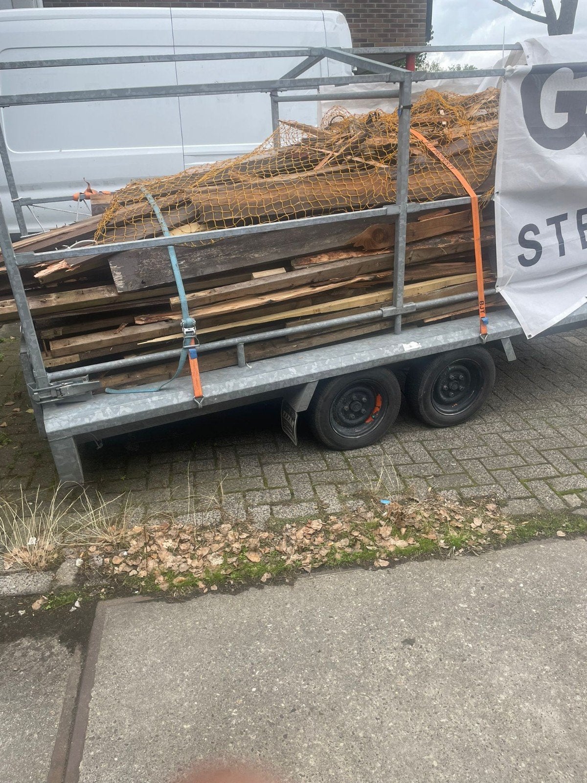 gratis hout staat in groningen, Tuin en Terras, Haardhout, Minder dan 3 m³, Ophalen of Verzenden