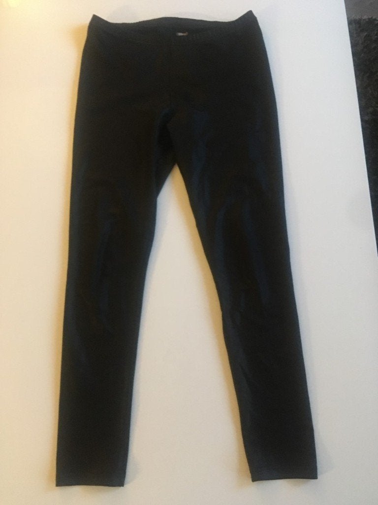 Legging zwart glimstof maat s/m, Kleding | Dames, Leggings, Maillots en Panty's, Legging, Maat 36/38 (S), Zwart, Ophalen of Verzenden