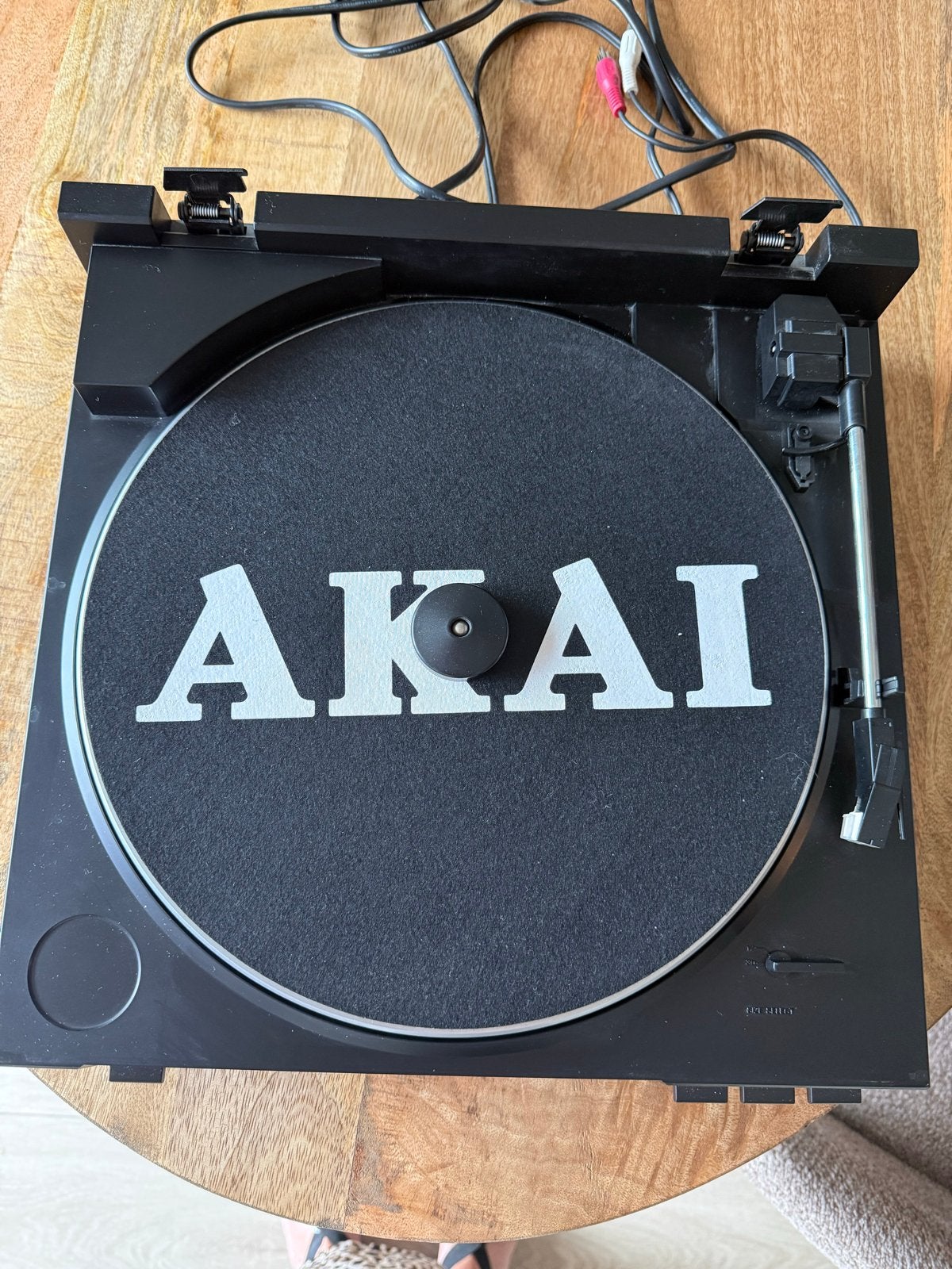 Akai ATT01U Platenspeler met USB-aansluiting, Audio, Tv en Foto, Platenspelers, Ophalen, Gebruikt, USB-aansluiting, Platenspeler